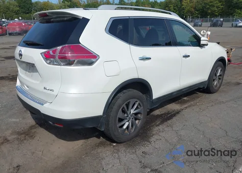 2016 Nissan Rogue Sl z USA, uszkodzony, nr VIN 5N1AT2MVXGC741662